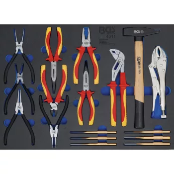   BGS technic Set cleşti, extractoare splinturi, ciocane | 17 piese : Suport organizator pentru cărucior 3/3 (BGS 4011)