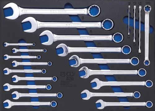 BGS technic Chei fixe-inelare şi chei Profil E | 22 piese : Suport organizator pentru cărucior 3/3 (BGS 4012)