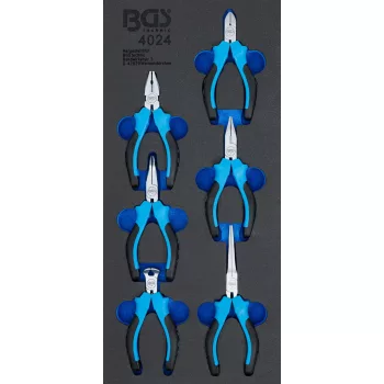   BGS technic Set cleşti mini de precizie | 6 piese : Suport organizator pentru cărucior 1/3 (BGS 4024)