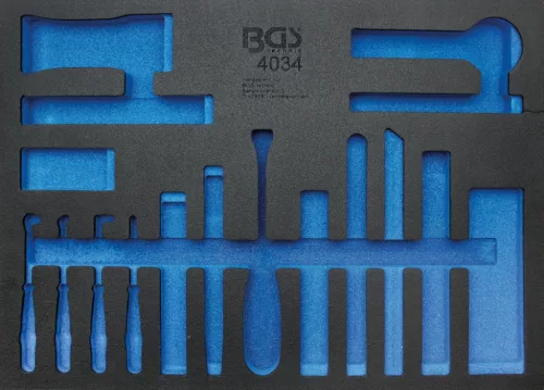 BGS technic Suport organizator pentru cărucior 3/3 | gol | pentru BGS 4034 (BGS 4034-1)