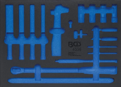 BGS technic Suport organizator pentru cărucior 3/3 | gol | pentru BGS 4035 (BGS 4035-1)