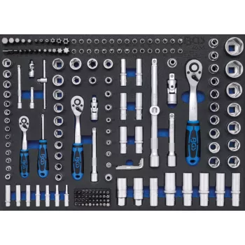   BGS technic Set chei tubulare | 192 piese : Suport organizator pentru cărucior 3/3 (BGS 4036)