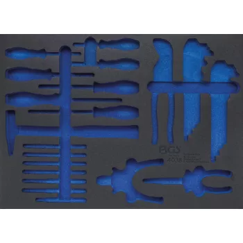   BGS technic Suport organizator pentru cărucior 3/3 | gol | pentru BGS 4038 (BGS 4038-1)