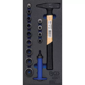   BGS technic Set preducele, ciocan | 15 piese : Suport organizator pentru cărucior 1/3 (BGS 4041)
