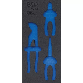   BGS technic Suport organizator pentru cărucior 1/3 | gol | pentru BGS 4042 (BGS 4042-1)