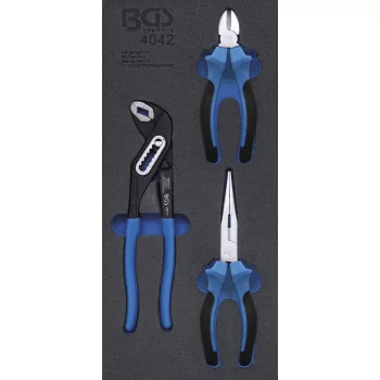   BGS technic Set cleşti | 3 piese : Suport organizator pentru cărucior 1/3 (BGS 4042)