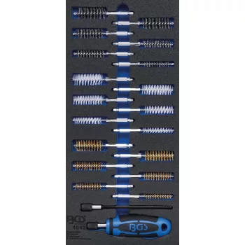   BGS technic Sortiment perii | 20 piese : Suport organizator pentru cărucior 1/3 (BGS 4043)