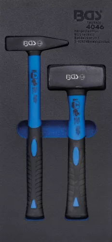BGS technic Tava unelte 1/3 contine 2buc ciocane (BGS 4046)