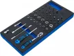BGS technic Set chei tubulare | 6,3 mm (1/4") | 41 piese : Suport organizator pentru cărucior 1/3 (BGS 4054)