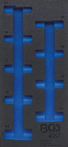 BGS technic Suport organizator pentru cărucior 1/3 | gol | pentru BGS 4057 (BGS 4057-1)