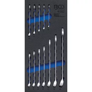   BGS technic Set chei fixe-inelare | 6 - 22 mm | 12 piese : Suport organizator pentru cărucior 1/3 (BGS 4082)