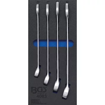   BGS technic Set chei fixe-inelare | 24 - 32 mm | 4 piese : Suport organizator pentru cărucior 1/3 (BGS 4083)