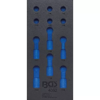   BGS technic Suport organizator pentru cărucior 1/3 | gol | pentru BGS 4092 (BGS 4092-1)