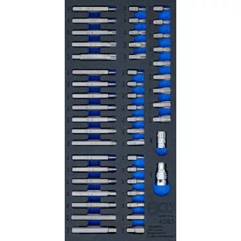   BGS technic Set biţi combi | 49 piese : Suport organizator pentru cărucior 1/3 (BGS 4093)