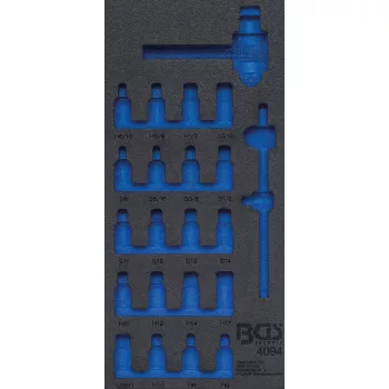   BGS technic Suport organizator pentru cărucior 1/3 | gol | pentru BGS 4094 (BGS 4094-1)