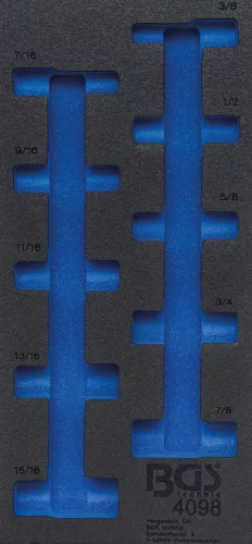 BGS technic Suport organizator pentru cărucior 1/3 | gol | pentru BGS 4098 (BGS 4098-1)