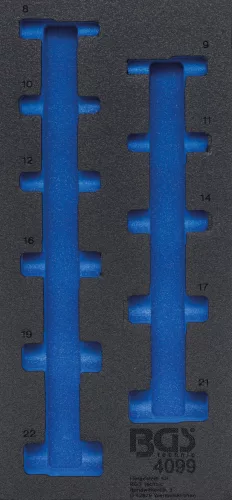 BGS technic Suport organizator pentru cărucior 1/3 | gol | pentru BGS 4099 (BGS 4099-1)