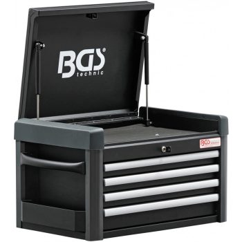   BGS technic Modul ataşare cărucior atelier pentru cărucior atelier PROFI | 4 sertare | gol (BGS 4112)