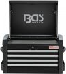 BGS technic Modul ataşare cărucior atelier pentru cărucior atelier PROFI | 4 sertare | gol (BGS 4112)