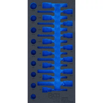   BGS technic Suport organizator pentru cărucior 1/3 | gol | pentru BGS 4116 (BGS 4116-1)