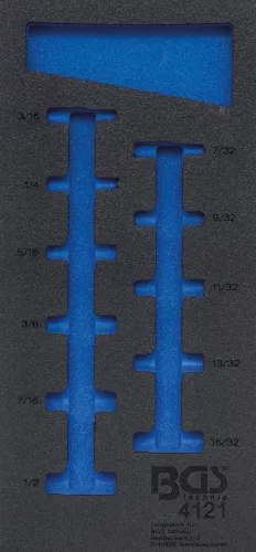 BGS technic Suport organizator pentru cărucior 1/3 | gol | pentru BGS 4121 (BGS 4121-1)