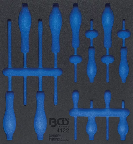 BGS technic Suport organizator pentru cărucior 2/3 | gol | pentru BGS 4122 (BGS 4122-1)