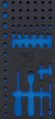 BGS technic Suport organizator pentru cărucior 1/3 | gol | pentru BGS 4127 (BGS 4127-1)