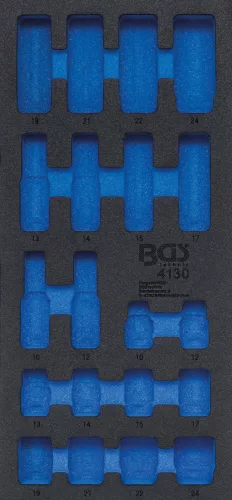 BGS technic Suport organizator pentru cărucior 1/3 | gol | pentru BGS 4130 (BGS 4130-1)