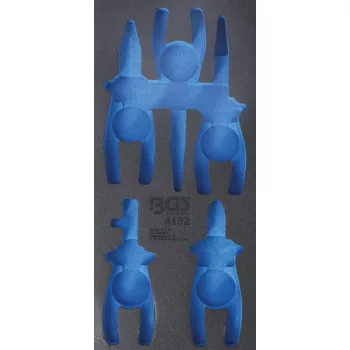   BGS technic Suport organizator pentru cărucior 1/3 | gol | pentru BGS 4132 (BGS 4132-1)