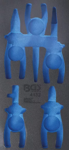BGS technic Suport organizator pentru cărucior 1/3 | gol | pentru BGS 4132 (BGS 4132-1)
