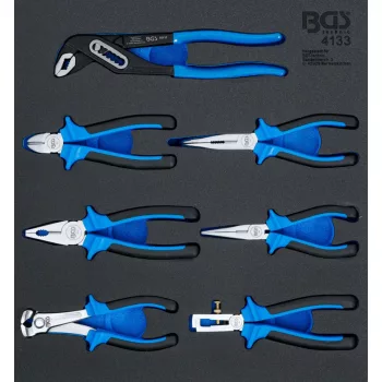   BGS technic Set cleşti | 7 piese : Suport organizator pentru cărucior 2/3: (BGS 4133)