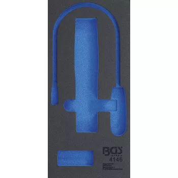   BGS technic Suport organizator pentru cărucior 1/3 | gol | pentru BGS 4196 (BGS 4146-1)