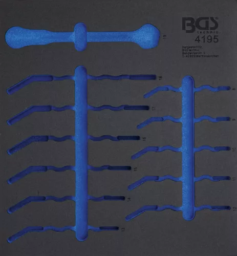 BGS technic Suport organizator pentru cărucior 2/3 | gol | pentru BGS 4195 (BGS 4195-1)
