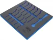 BGS technic Suport organizator pentru cărucior 2/3 | gol | pentru BGS 4195 (BGS 4195-1)