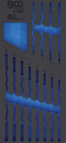 BGS technic Suport organizator pentru cărucior 1/3 | gol | pentru BGS 4196 (BGS 4196-1)