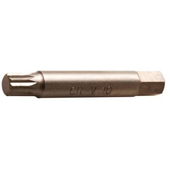   BGS technic Bit, lung | Antrenare 6 colțuri exterior 12,5 mm (1/2") | Dantură interioară multiplă (pentru XZN) M10 (BGS 4246-M10)