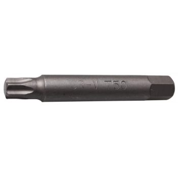   BGS technic Bit, lung | Antrenare 6 colțuri exterior 12,5 mm (1/2") | Profil T (pentru Torx) T50 (BGS 4246-T50)