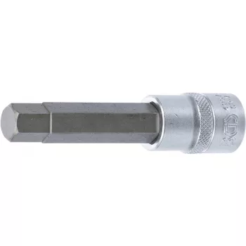   BGS technic Bit | Lungime 100 mm | Antrenare pătrat interior 12,5 mm (1/2") | Imbus 13 mm (BGS 4267)