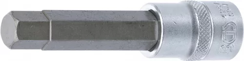 BGS technic Bit | Lungime 100 mm | Antrenare pătrat interior 12,5 mm (1/2") | Imbus 13 mm (BGS 4267)