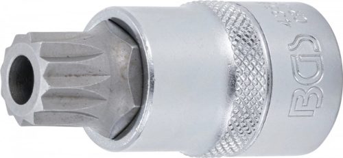 BGS technic Bit | 12,5 mm (1/2") | Dantură interioară multiplă (pentru XZN) cu gaură M16 (BGS 4356)