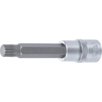   BGS technic Bit | Lungime 100 mm | 12,5 mm (1/2") | Dantură interioară multiplă (pentru XZN) M12 (BGS 4363)