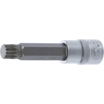  BGS technic Bit | Lungime 100 mm | 12,5 mm (1/2") | Dantură interioară multiplă (pentru XZN) M14 (BGS 4364)