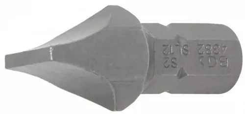 BGS technic Bit | Antrenare 6 colțuri exterior 8 mm (5/16") | lamă dreaptă 12 mm (BGS 4382)