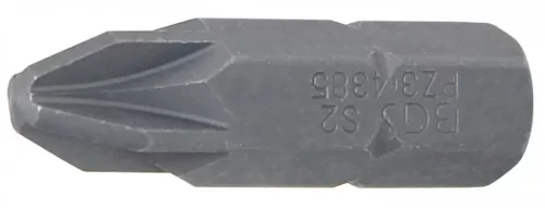 BGS technic Bit | Antrenare 6 colțuri exterior 8 mm (5/16") | cap cruce PZ3 (BGS 4385)