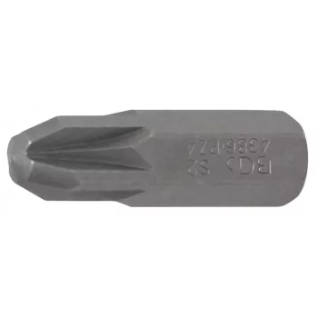   BGS technic Bit | Antrenare 6 colțuri exterior 8 mm (5/16") | cap cruce PZ4 (BGS 4386)
