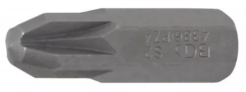 BGS technic Bit | Antrenare 6 colțuri exterior 8 mm (5/16") | cap cruce PZ4 (BGS 4386)