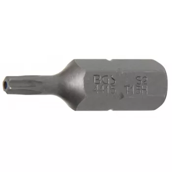   BGS technic Bit | Antrenare 6 colțuri exterior 8 mm (5/16") | Profil T (pentru Torx) cu gaură T15 (BGS 4415)