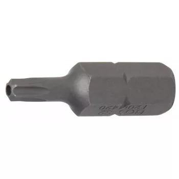   BGS technic Bit | lungime 30 mm | Antrenare 6 colțuri exterior 8 mm (5/16") | Profil T (pentru Torx) cu gaură T20 (BGS 4420)