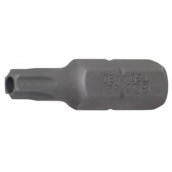   BGS technic Bit | Antrenare 6 colțuri exterior 8 mm (5/16") | Profil T (pentru Torx) cu gaură T30 (BGS 4430)