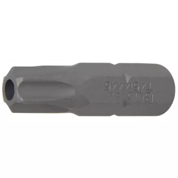   BGS technic Bit | lungime 30 mm | Antrenare 6 colțuri exterior 8 mm (5/16") | Profil T (pentru Torx) cu gaură T45 (BGS 4445)
